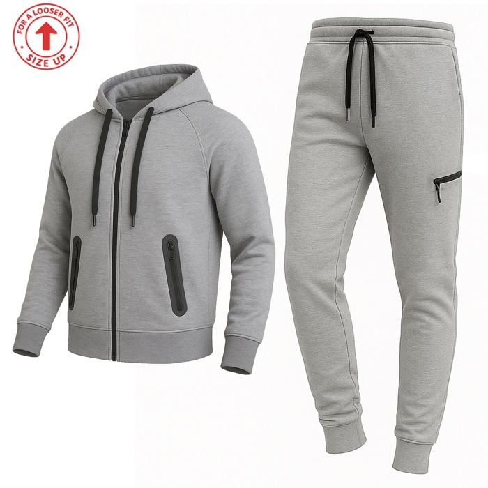 Men's Tech Fleece Hoodie & Jogger Set (Sizes, S to 3XL)